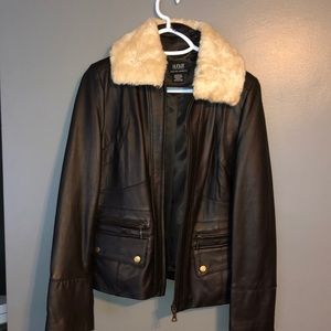 a.n.a Genuine Lambskin jacket NWOT